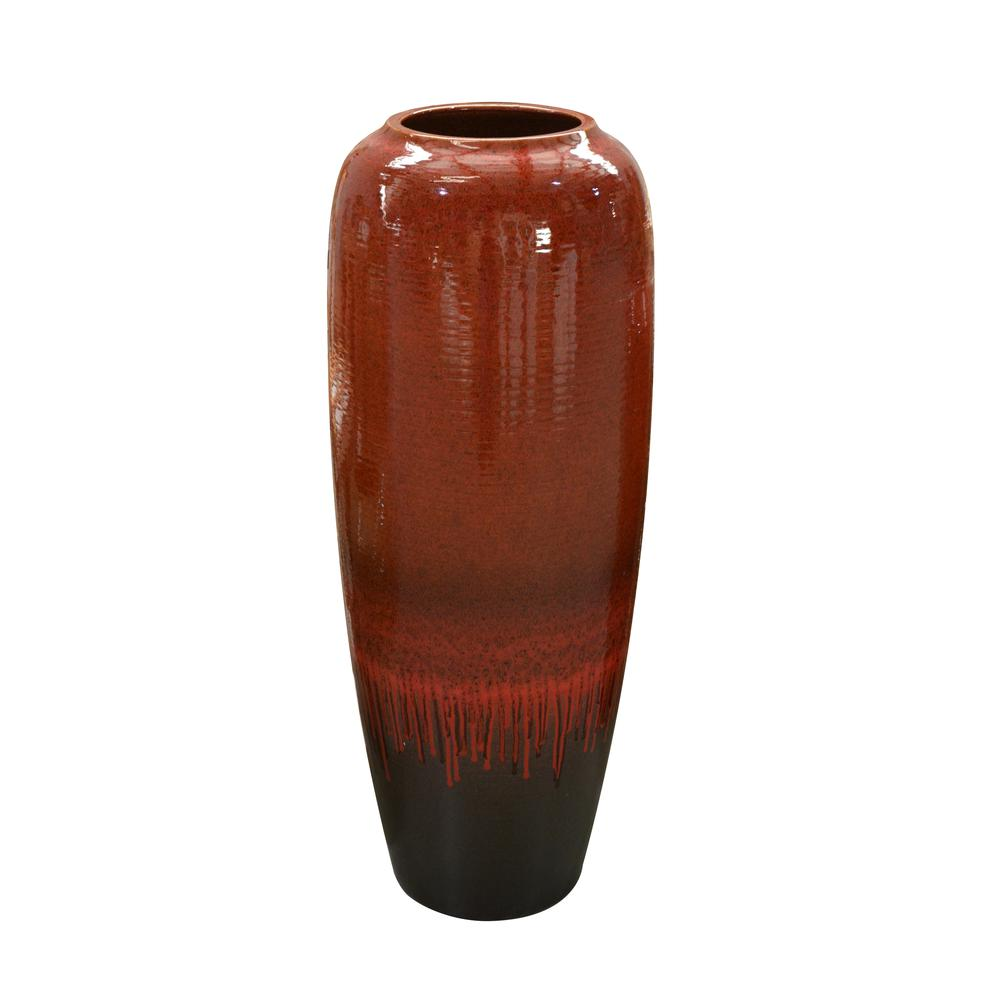 Adobe Red Large Vase