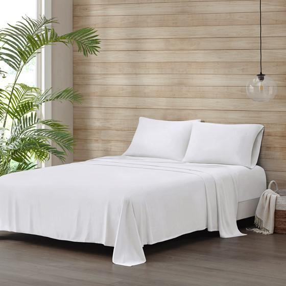 White - Breathable Silky Smooth Sheet Set  (Twin)