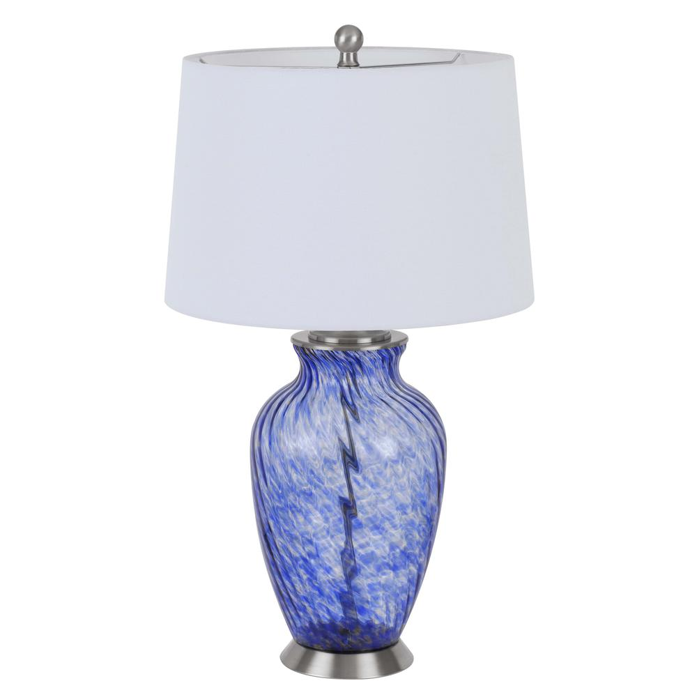 Coastal Dream Art Glass Table Lamp (28")