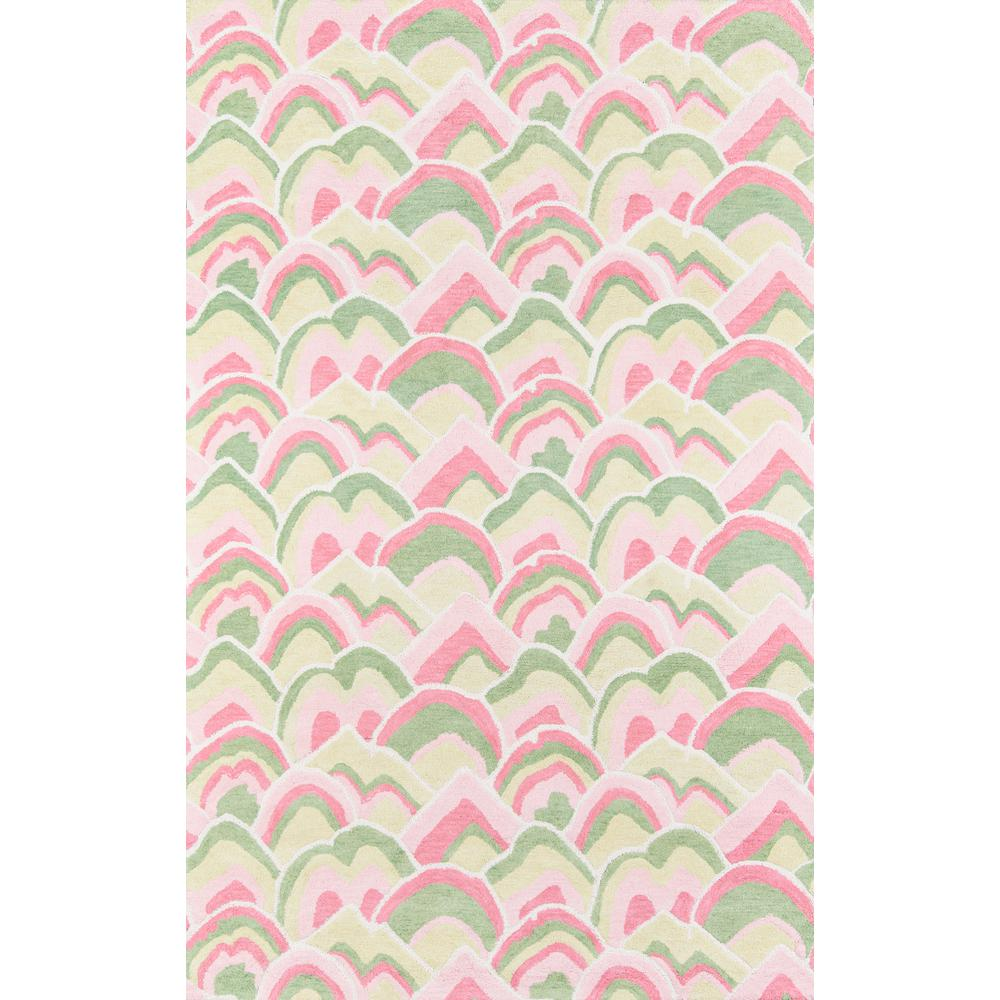Pink - Artistic Modern Cotton Rug (8' X 10')