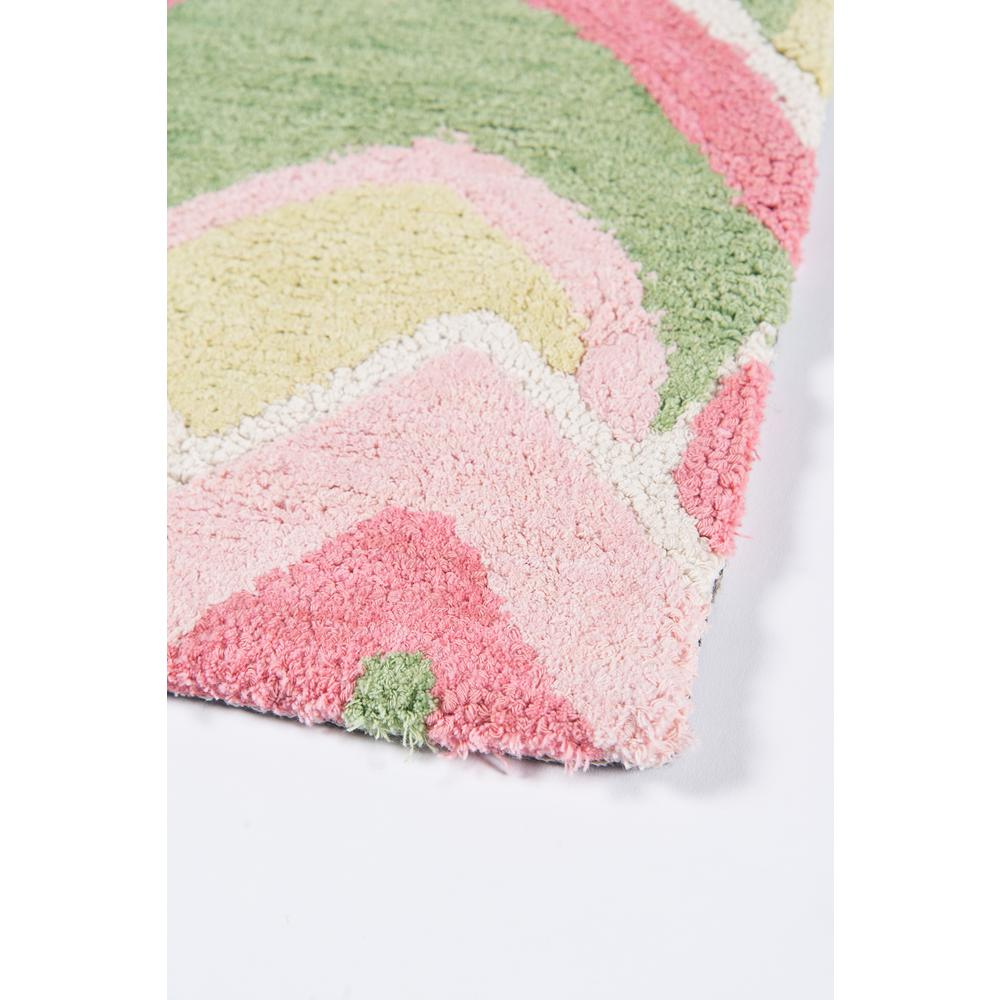 Pink - Artistic Modern Cotton Rug (8' X 10')