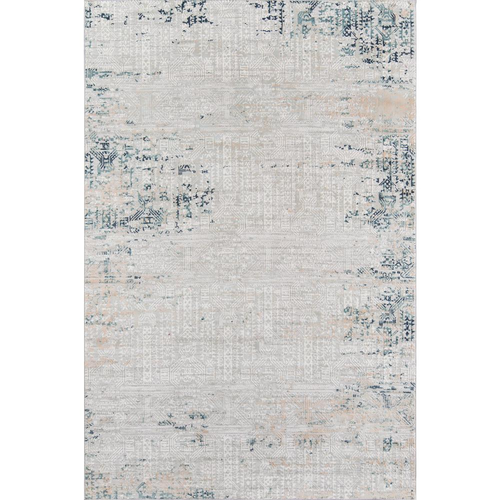 Silver - Stunning Persian-Inspired Transitional Rug (8'11"X12'6")