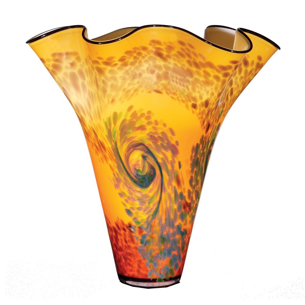 Luxurious Modern Design Glass Vase (17")