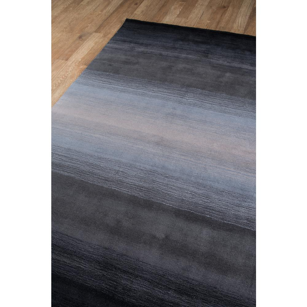 Dark Horizon - Stylishly Elegant Modern Style Runner Rug (2'3" X 8')