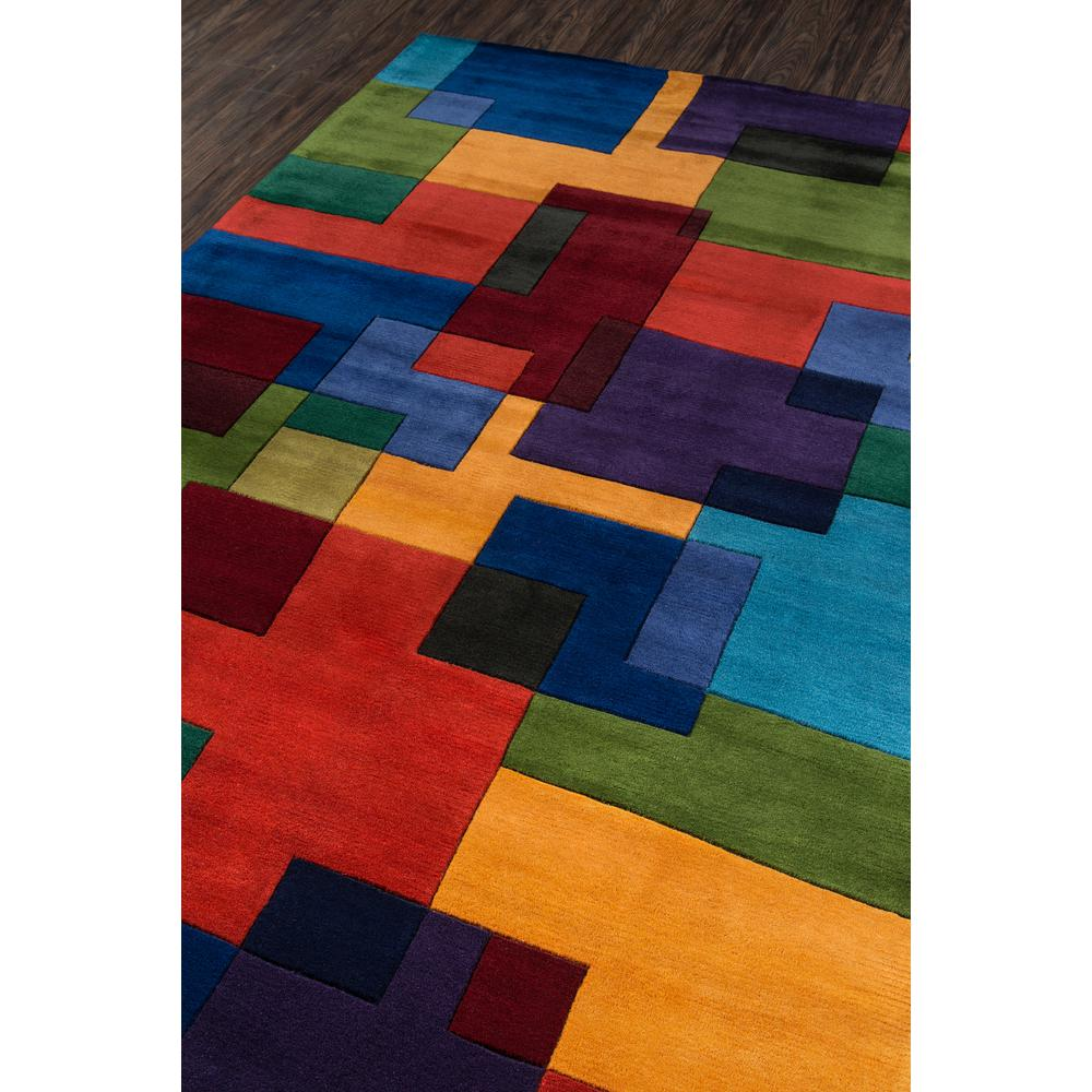 Multicolor Squares - Artisan Impressions Modern Rug (8' X 11')