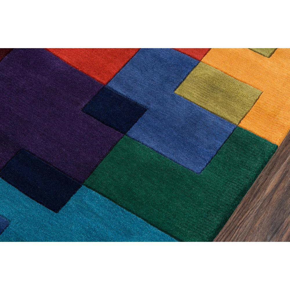 Multicolor Squares - Artisan Impressions Modern Rug (8' X 11')