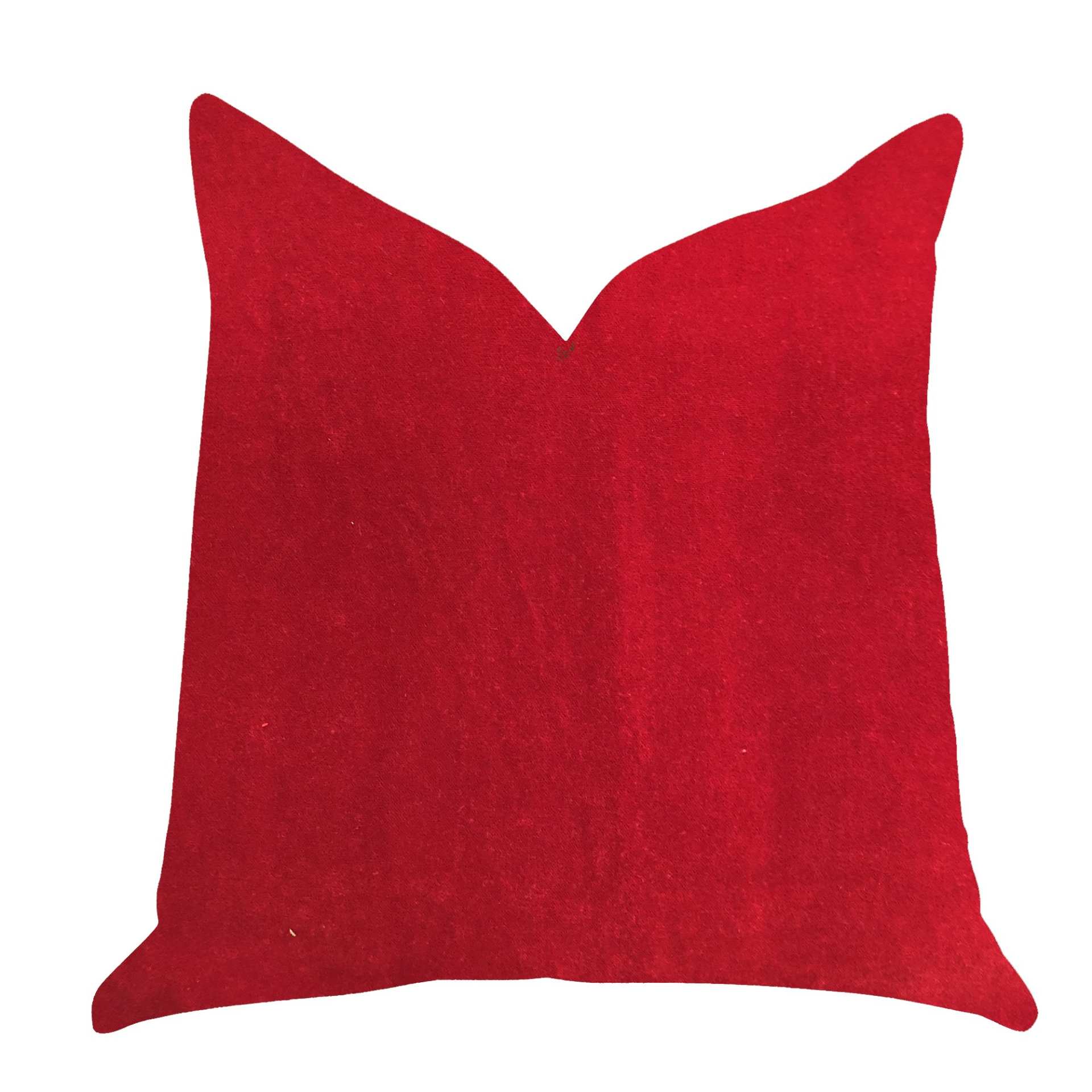 Electric Crimson Red Luxury Pillow (Multiple Size)