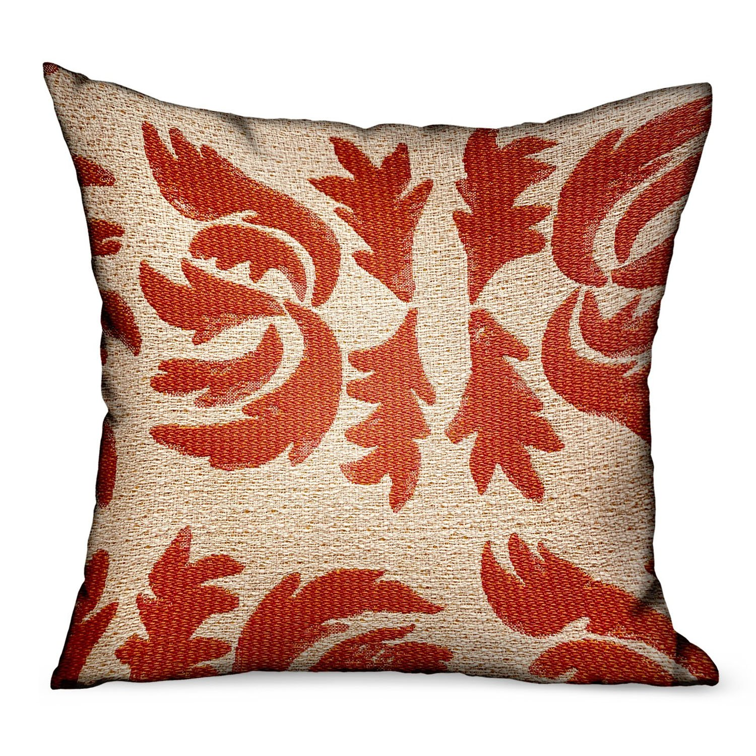 Orange - Tropical Sunset Luxury Outdoor/Indoor Throw Pillow (Multiple Size)