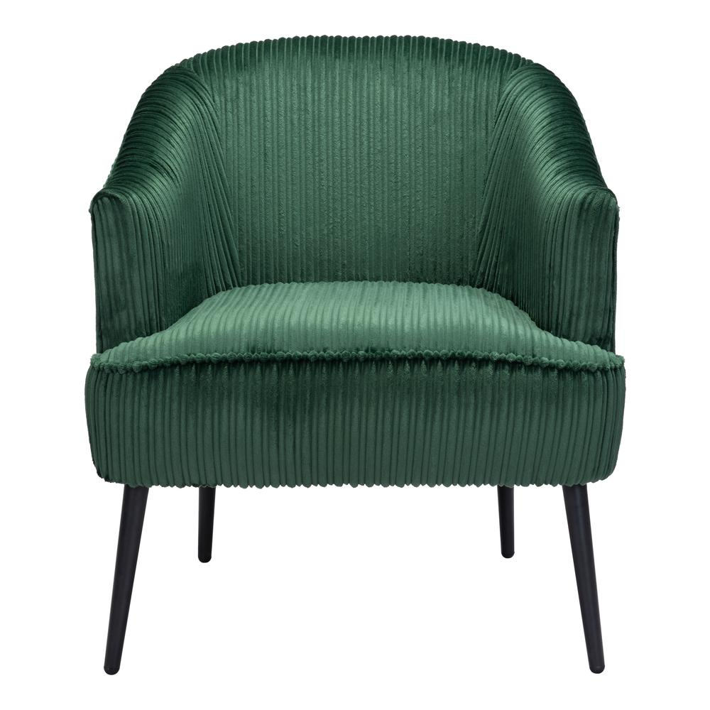 Green - Velvet Dream Accent Chair (1 Pc)