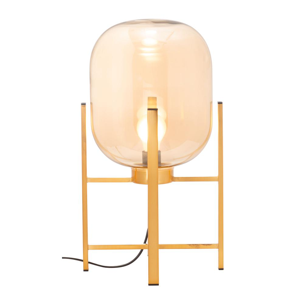 Chic Gold Frame Table Lamp (20.1"H)