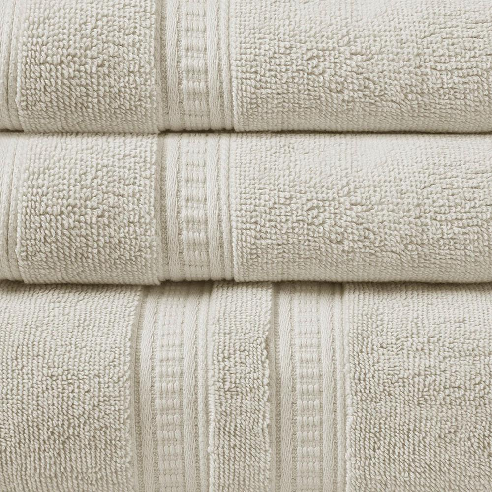 Ivory - Uniquely Soft Cotton Feather Towel Set (6 Piece)