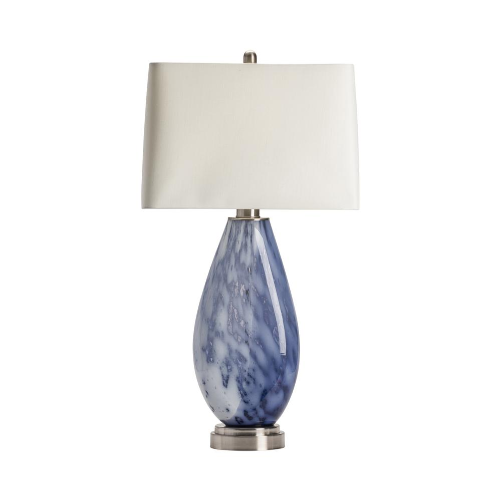 Beautiful Coastal-Transitional Style Table Lamp (32.5"H)
