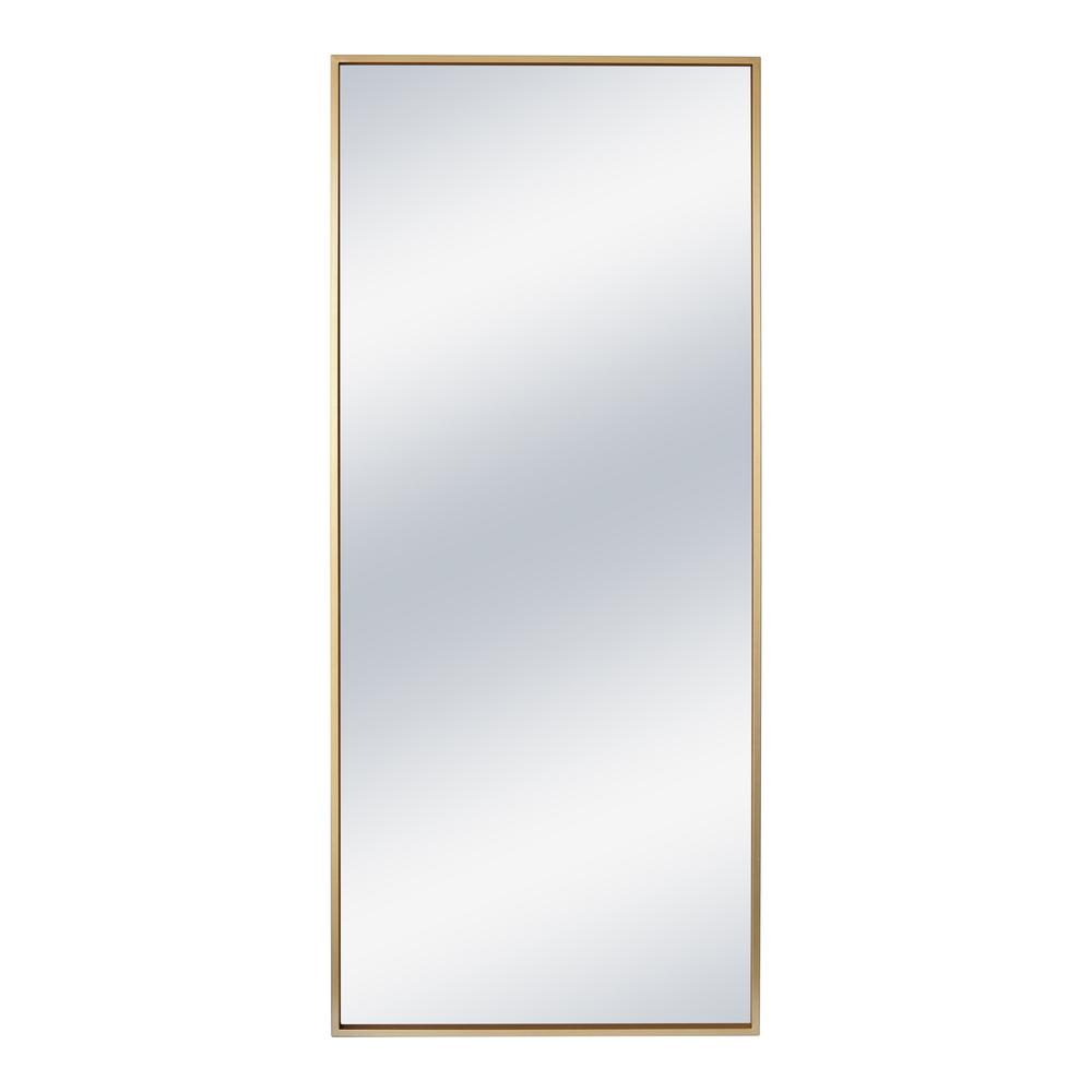 Gold - Versatile Chic Slim Frame Mirror (32" x 76")