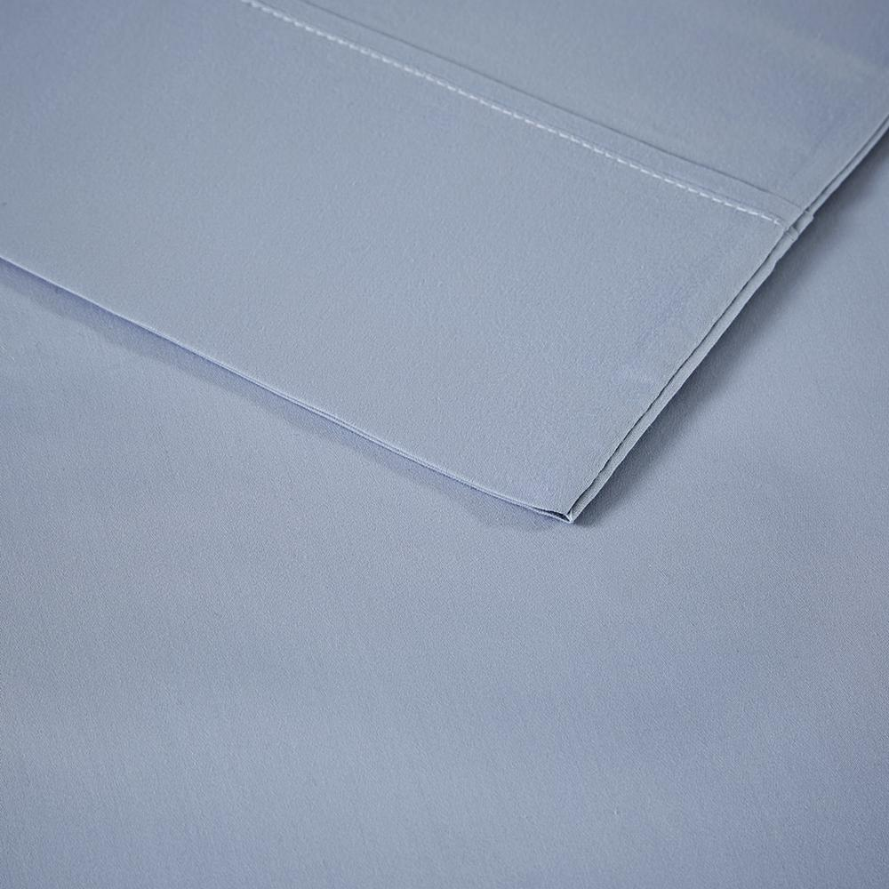 Blue - Plush Cotton Rich Sheet Set (Queen)