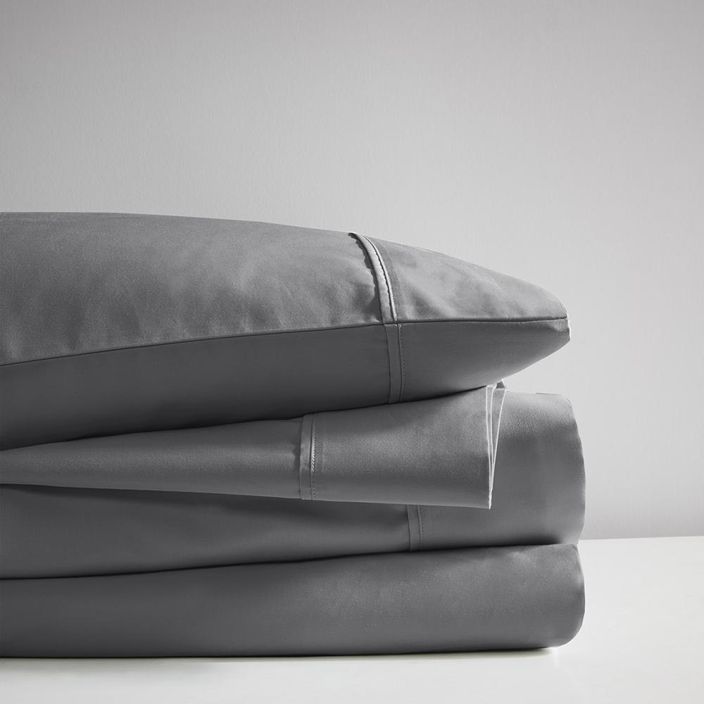 Charcoal - Luxurious Cotton Rich Sheet Set (King)