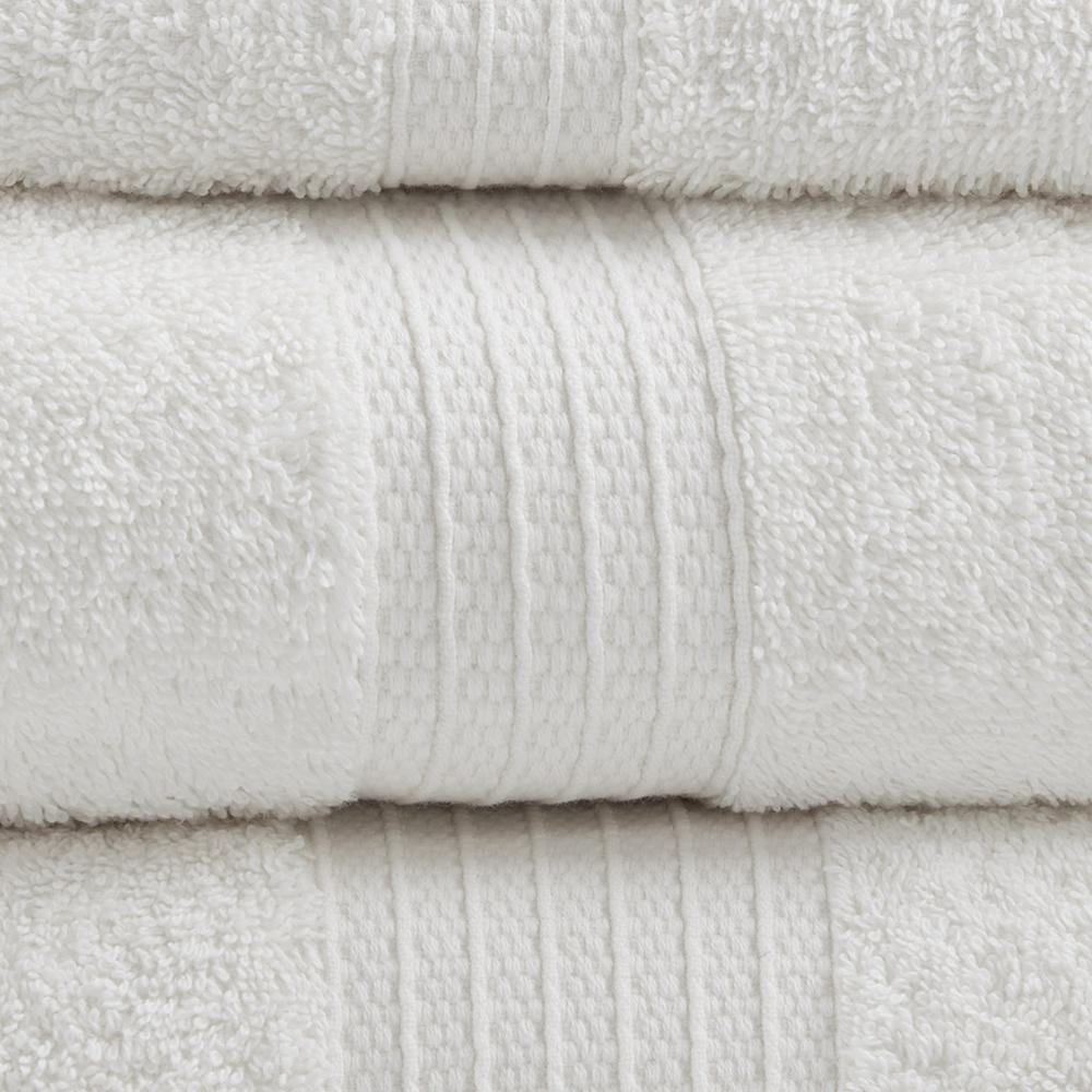 Off White - Ultra Soft Organic Bath Towel Set (6 Piece)