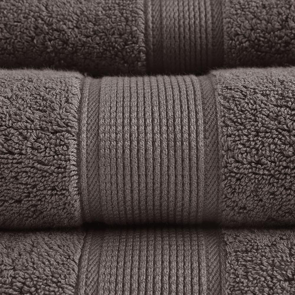 Mocha - Spa Quality Signature Cotton Bath Towel Set (8 Piece)