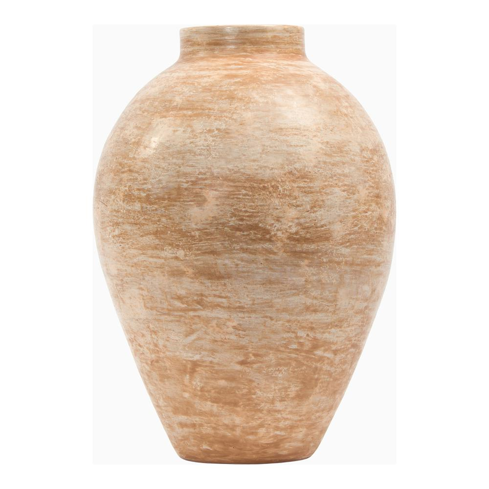 Timeless Earthy Tone Peruvian Vase (16")