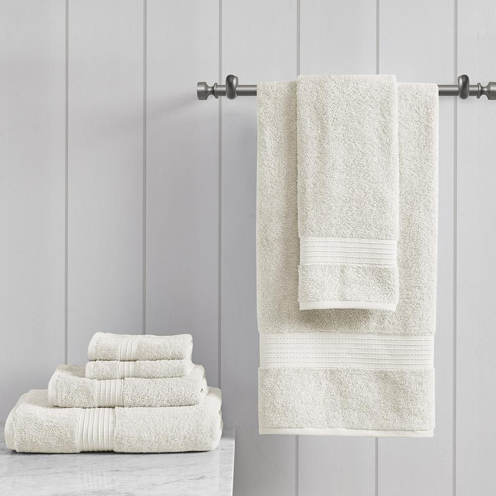 Ivory - Ultra Soft Organic Bath Towel Set (6 Piece)