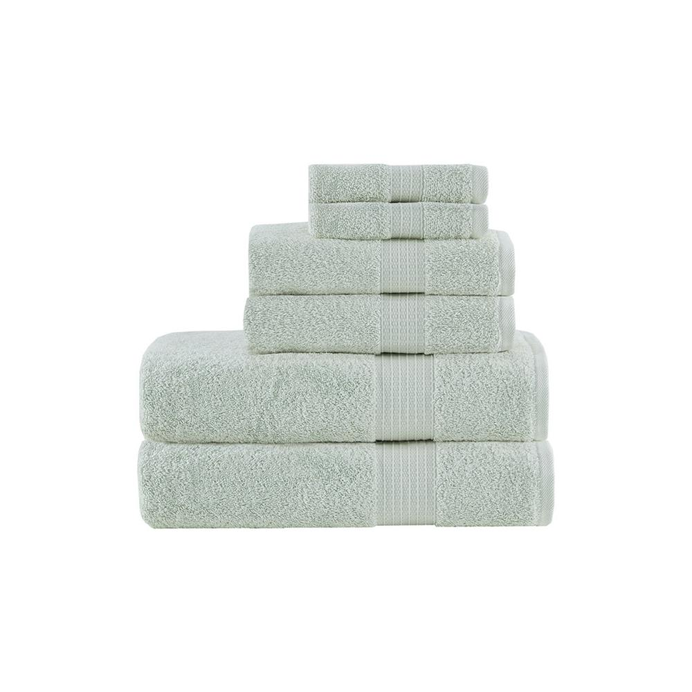 Seafoam - Ultra Soft Organic Bath Towel Set (6 Piece)