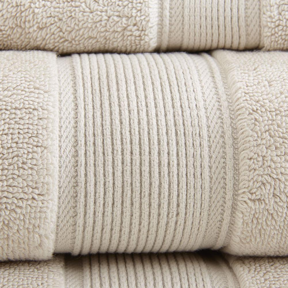 Natural - Spa Quality Signature Cotton Bath Towel Set (8 Piece)
