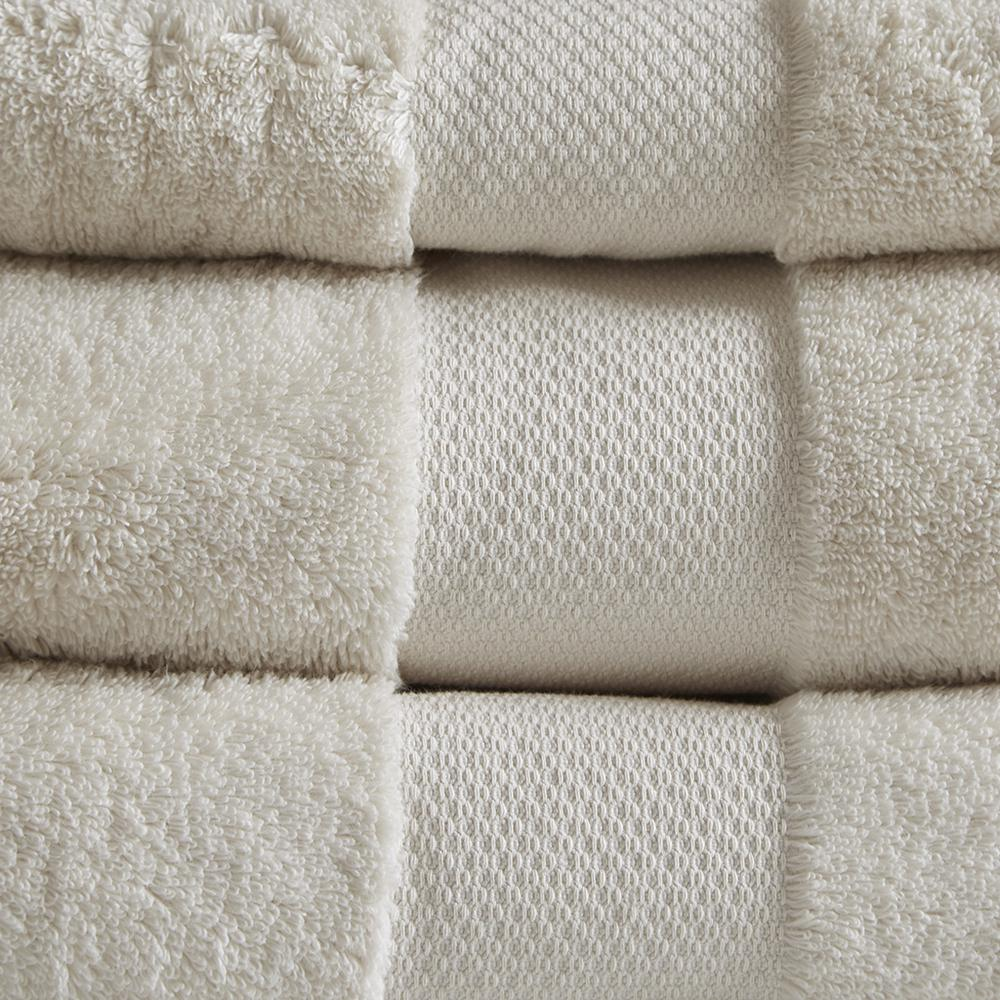 Natural - Signature Turkish Cotton Bath Towel Set (6 Piece)