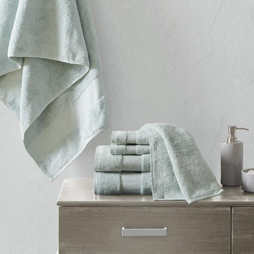 Seafoam - Signature Turkish Cotton Bath Towel Set (6 Piece)