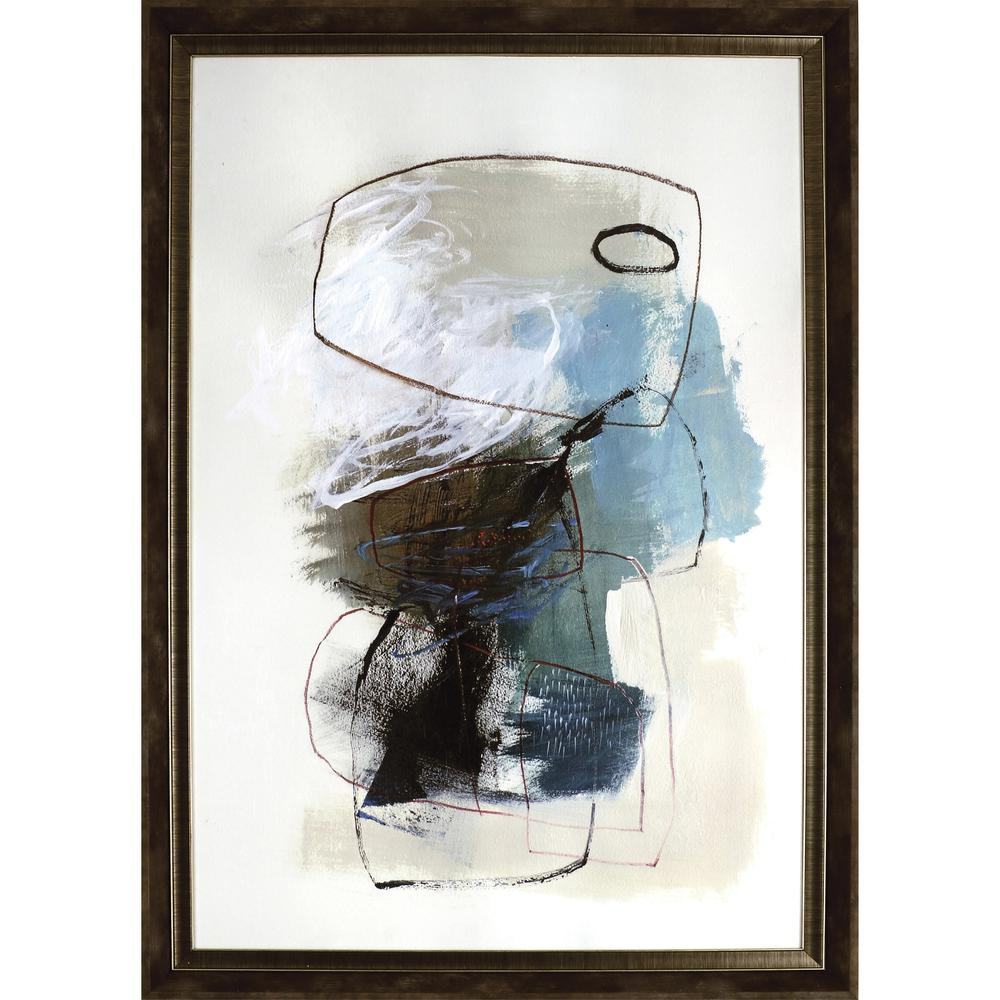In-dept, Abstract Wall Art - Framed (27.50" x 39.50")
