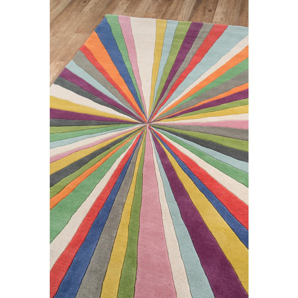 Multicolor - Vibrant Impressions Modern Rug (5' X 8')