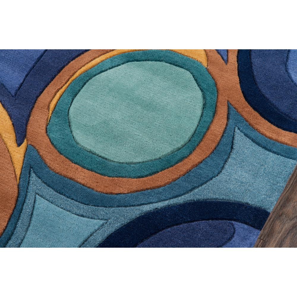 Blue - Artisan Impressions Modern Rug - Round (6')