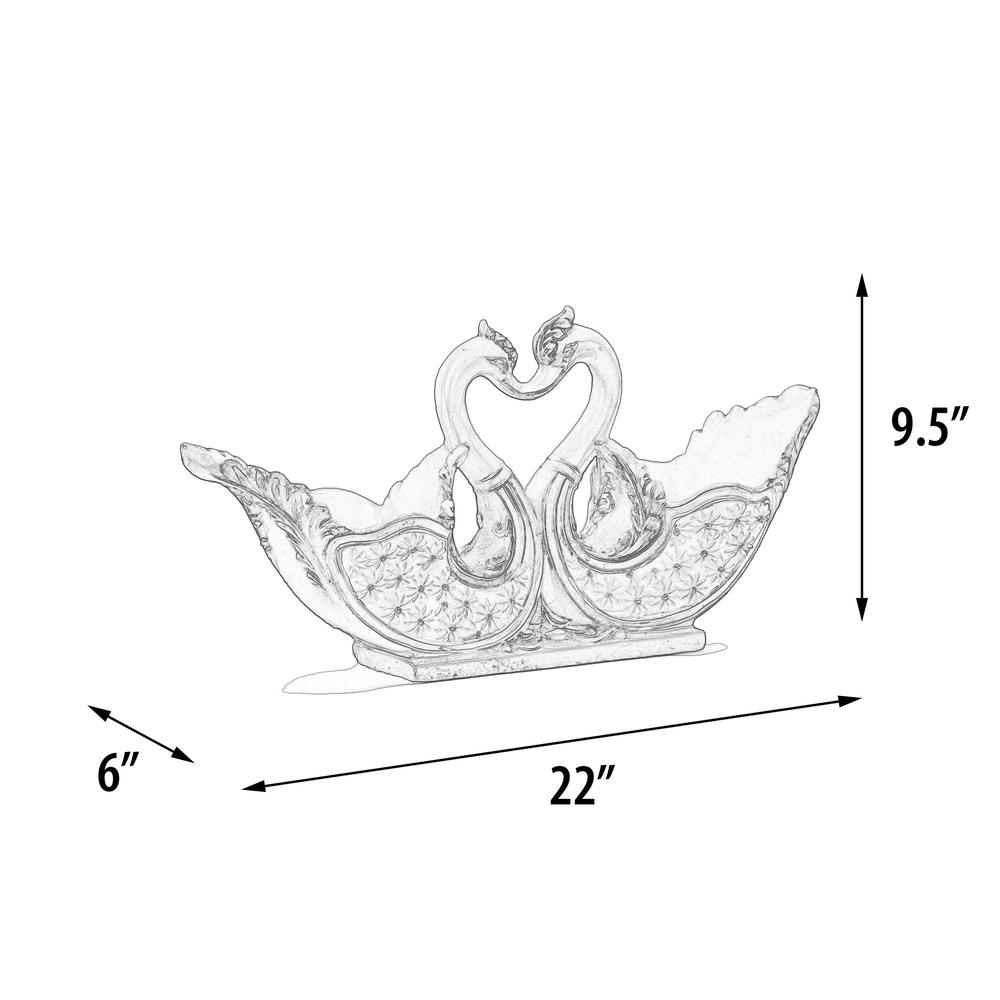 Silver - Regal Swan Artistry Holder (22" x 9.5")