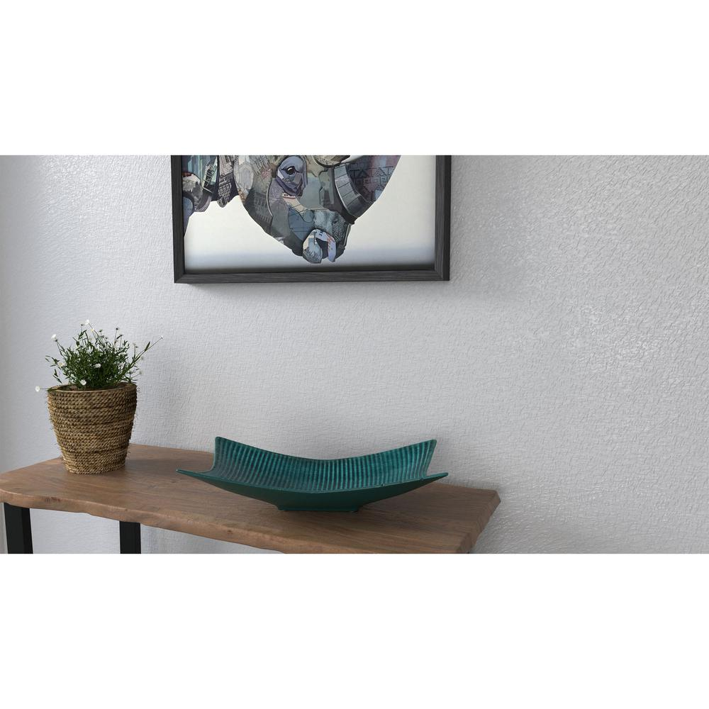 Teal - Shimmering Centerpiece Tray (20"W)