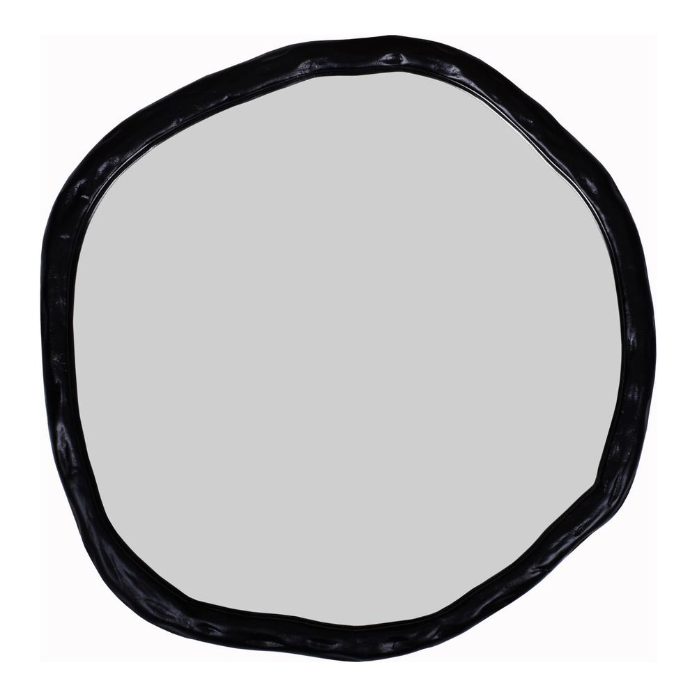 Classic Black Wall Mirror (24")