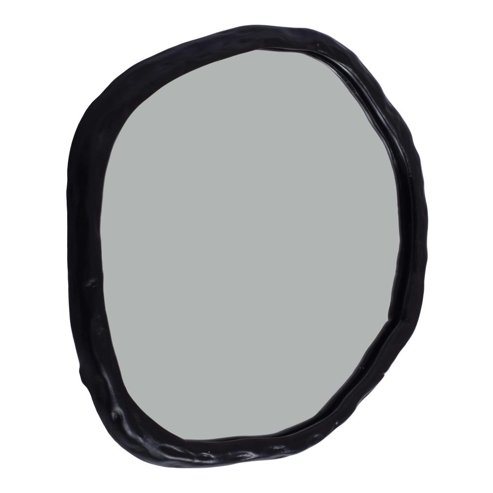Classic Black Wall Mirror (24")