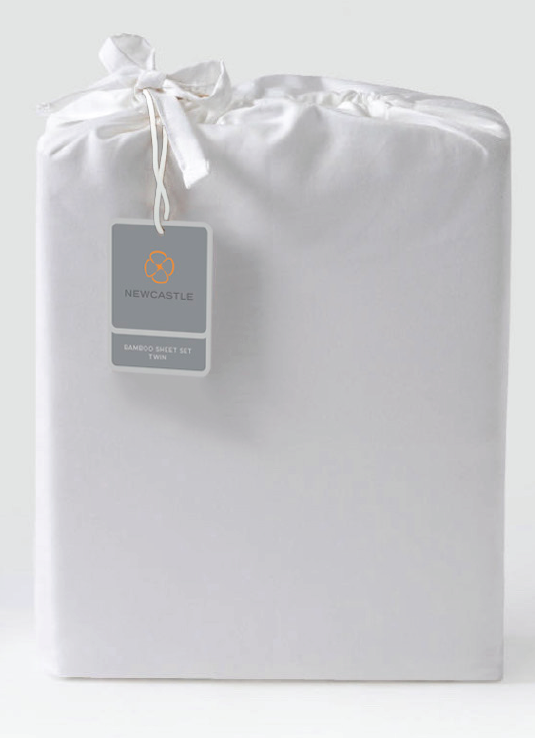 White - Exceptionally Soft Bamboo Sheet Sets (Full & Twin)