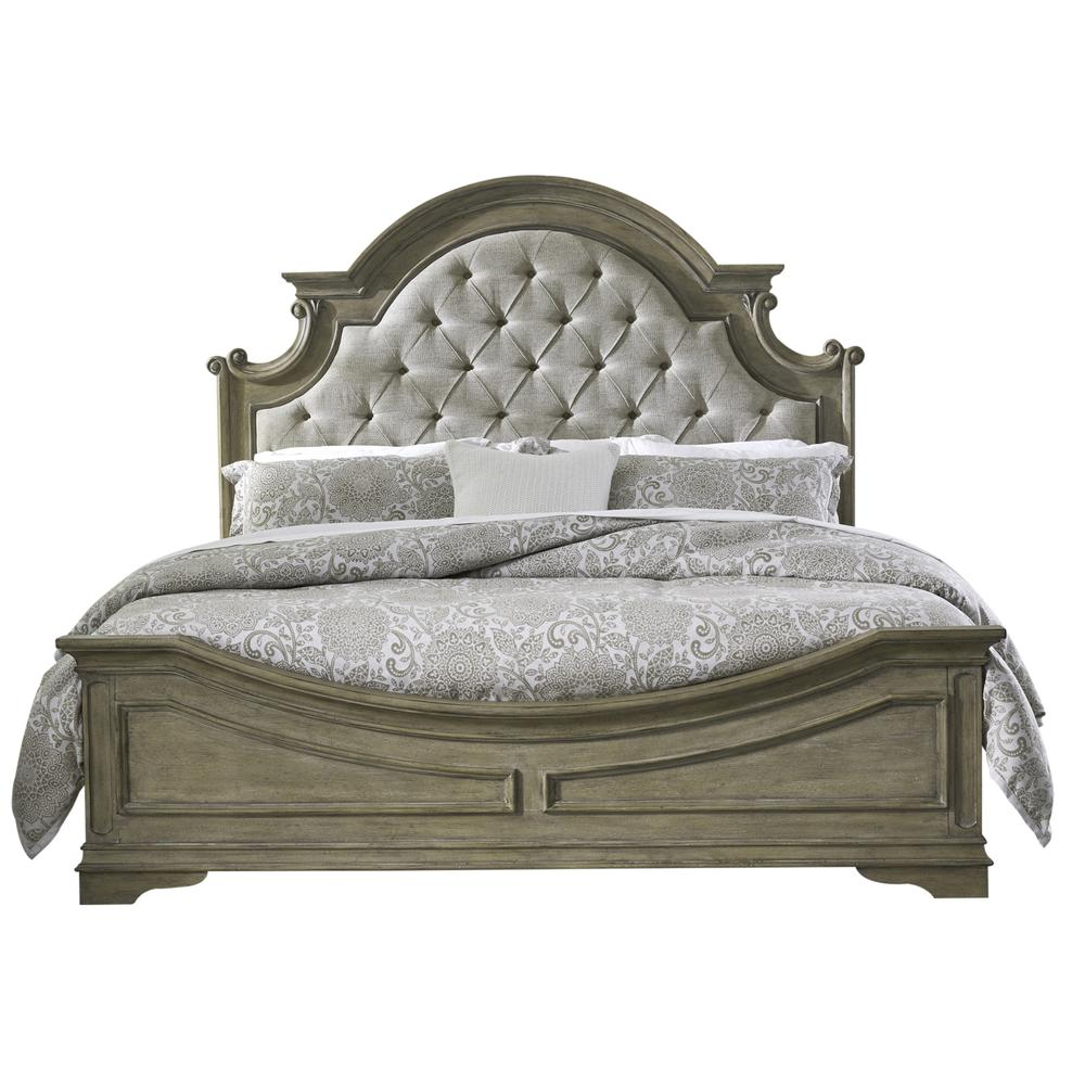 Queen - Masterpiece Magnolia Manor Upholstered Bed