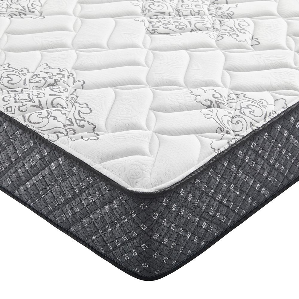 Full - Black and White Luxury Comfort Aspen Mattress (12.25")