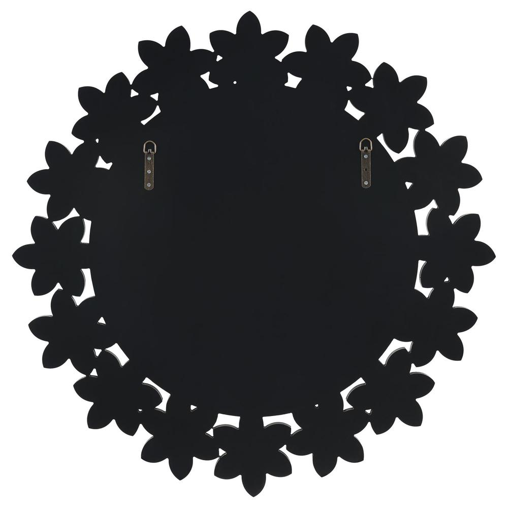 Enchanted Bloom Round Wall Mirror (35.5")