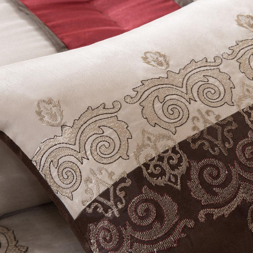 Palace Style Jacquard Comforter Set (7 Piece) California King