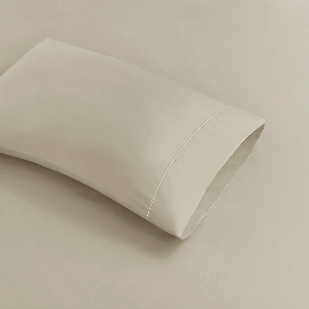 Ivory - Ultra Soft Antibacterial Pima Cotton Sheet Set with Baratta Hem Stitching (Cal King)
