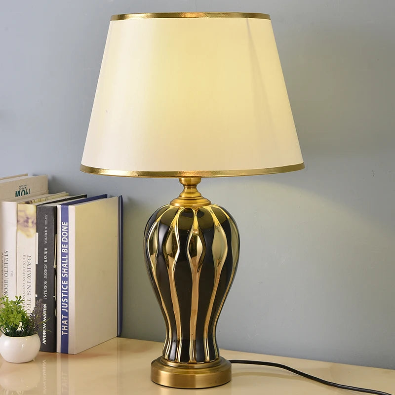 Green - Luxe Glow Modernista Table Lamp (1 Pc)