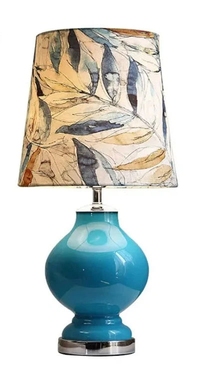 Blue - Serene Tropical Coast Table Lamp
